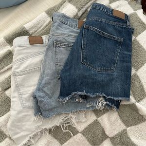 3 Pairs of American Eagle 90s Boyfriend Shorts
